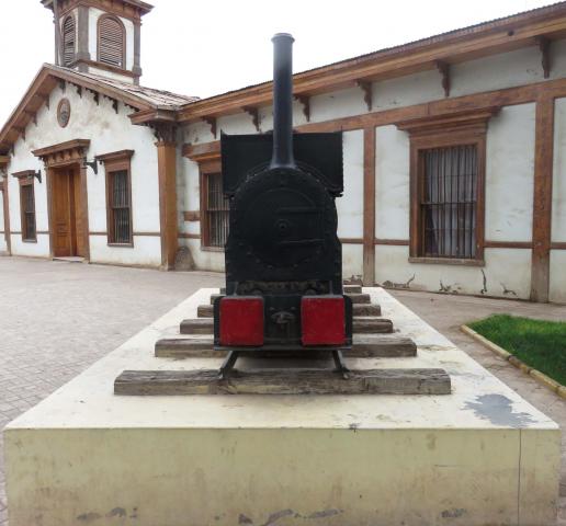 Imagen del monumento Locomotora Interior Mina