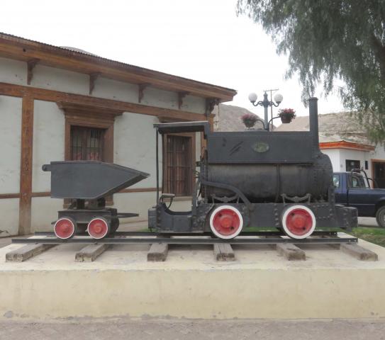 Imagen del monumento Locomotora Interior Mina