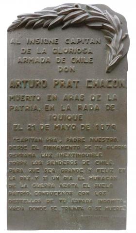 Imagen del monumento Arturo Prat