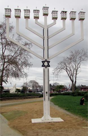 Imagen del monumento Menorá