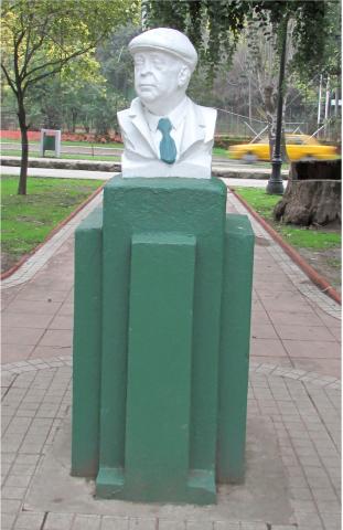 Imagen del monumento Pablo Neruda