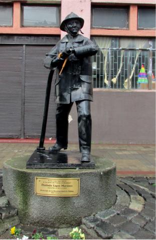 Imagen del monumento Florindo Lagos Martínez