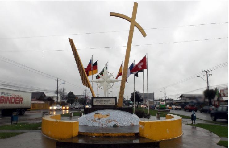 Imagen del monumento GabrieLa Mistral