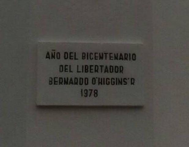 Imagen del monumento Bernardo O'Higgins