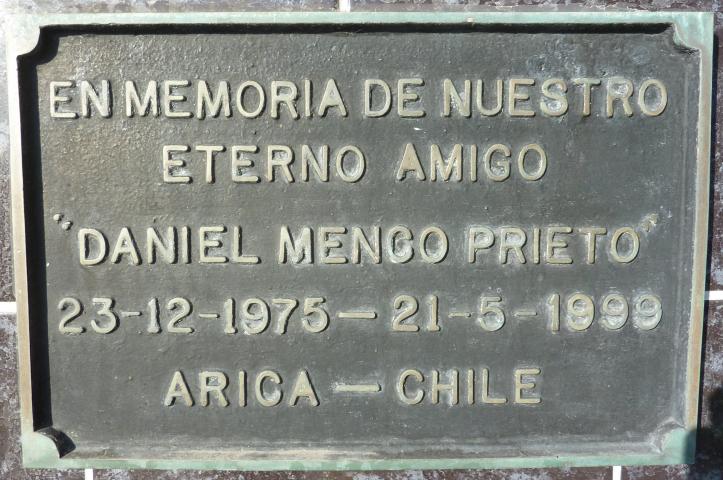 Imagen del monumento En Memoria De Nuestro Eterno Amigo Daniel Menco Prieto 23/12/1975-21/5/1999