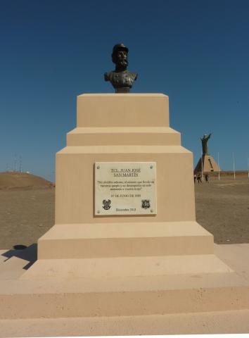 Imagen del monumento TCL. Juan José San Martín
