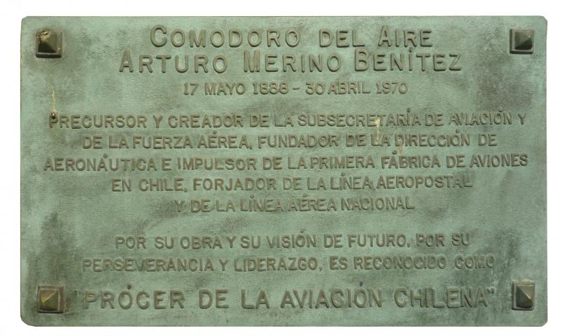 Imagen del monumento Comodoro Del Aire Arturo Merino Benítez