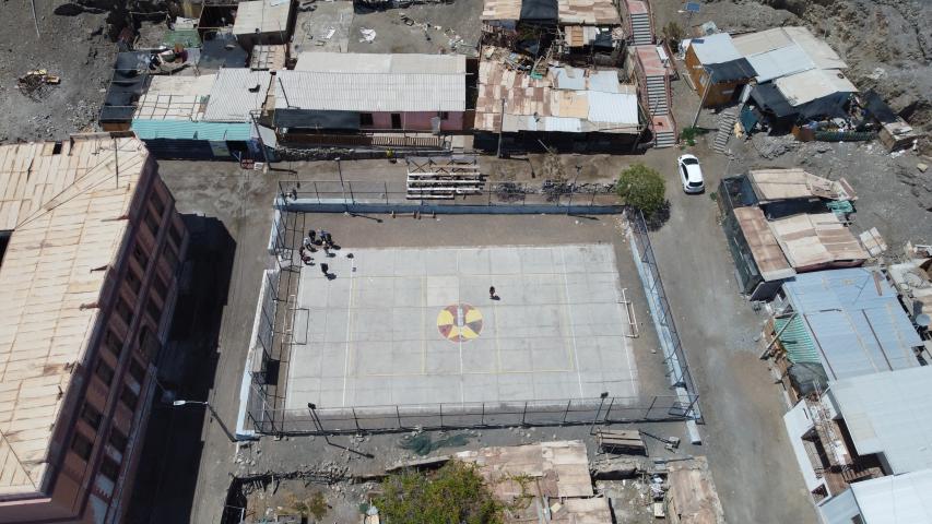 Imagen del monumento Multicancha deportiva de Pisagua