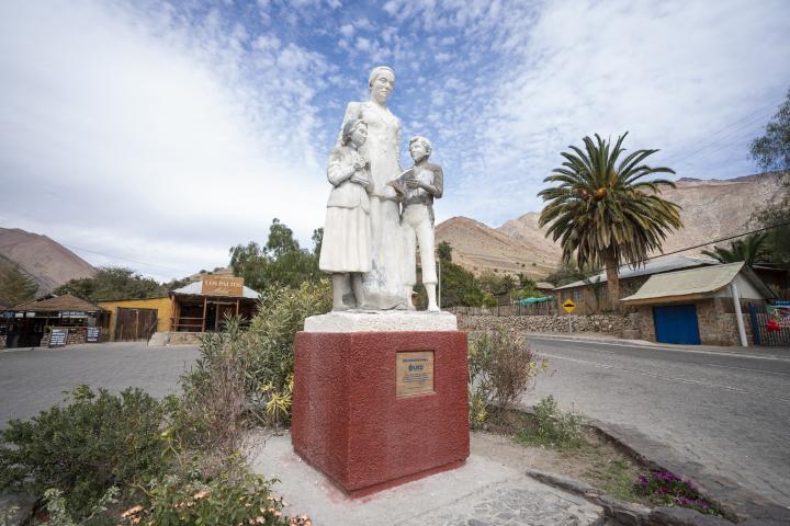 Imagen del monumento Sector de Montegrande relacionados con la poetisa Gabriela Mistral