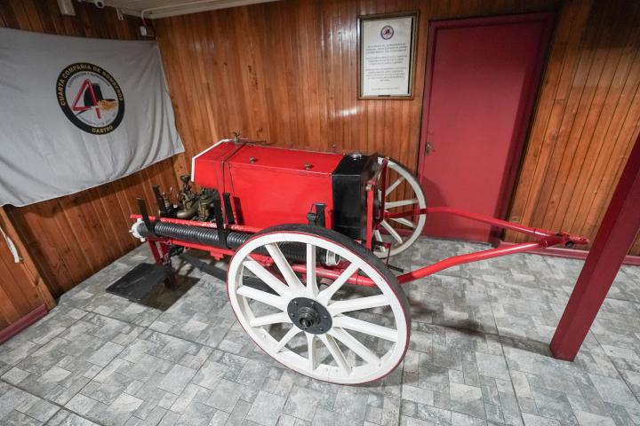 Imagen del monumento Reliquias bomberiles pertenecientes a los Cuerpos de Bomberos de Castro