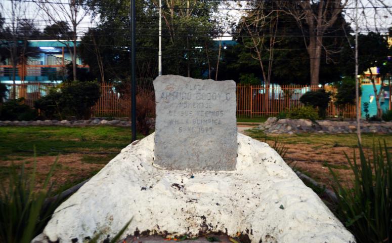 Imagen del monumento Homenaje a Arturo Godoy