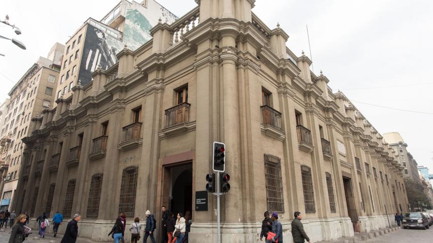 Imagen del monumento Ex Palacio viejo de los Tribunales, antiguo Palacio de la Aduana de Santiago