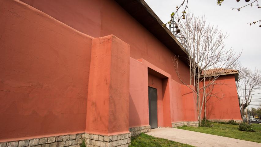 Imagen del monumento Torre, atrio y uno de los muros perimetrales de la Iglesia de la Inmaculada Concepción