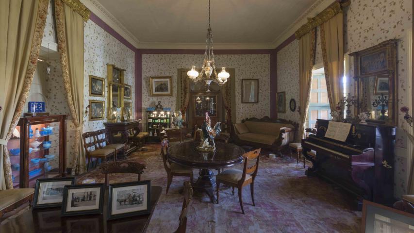 Imagen del monumento Entorno de la casa patronal y otras dependencias de la hacienda San José del Carmen el Huique