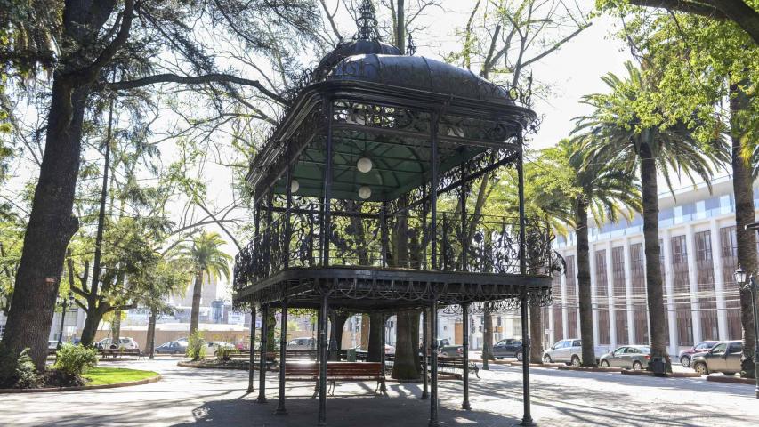 Imagen del monumento Kiosco Cívico de la Plaza de Armas de Curicó