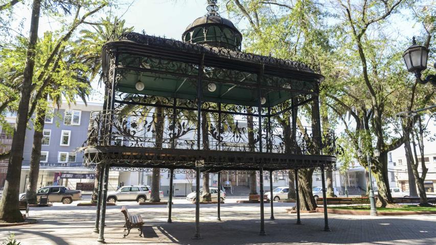 Imagen del monumento Kiosco Cívico de la Plaza de Armas de Curicó