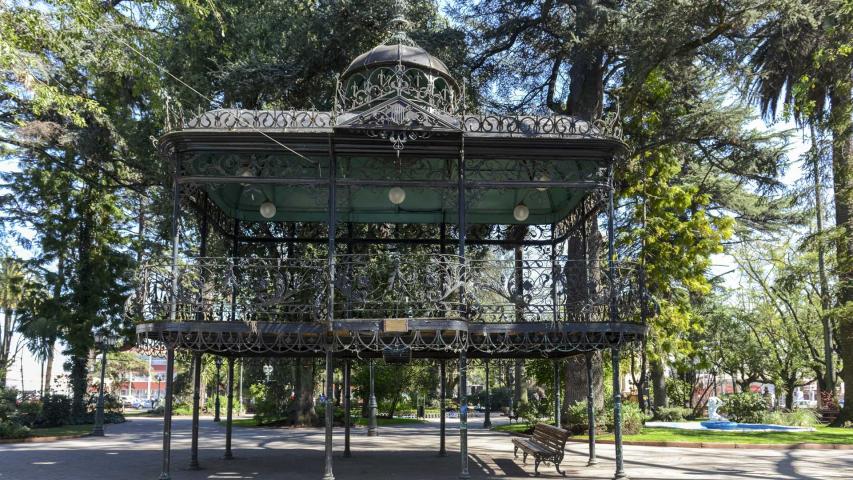 Imagen del monumento Kiosco Cívico de la Plaza de Armas de Curicó