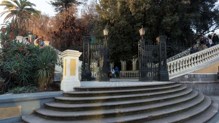 Imagen del monumento Cerro Santa Lucía de Santiago