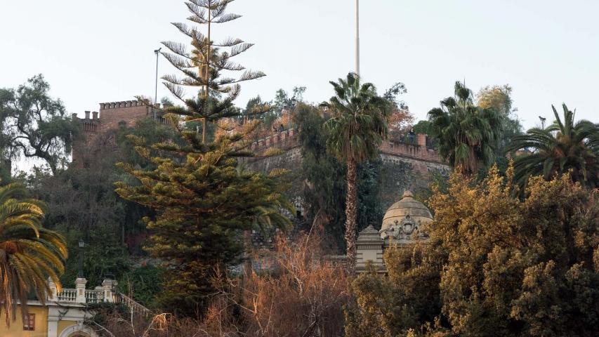 Imagen del monumento Cerro Santa Lucía de Santiago