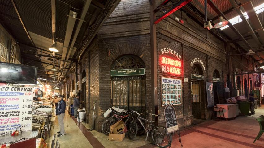 Imagen del monumento Edificio del Mercado Central de Santiago