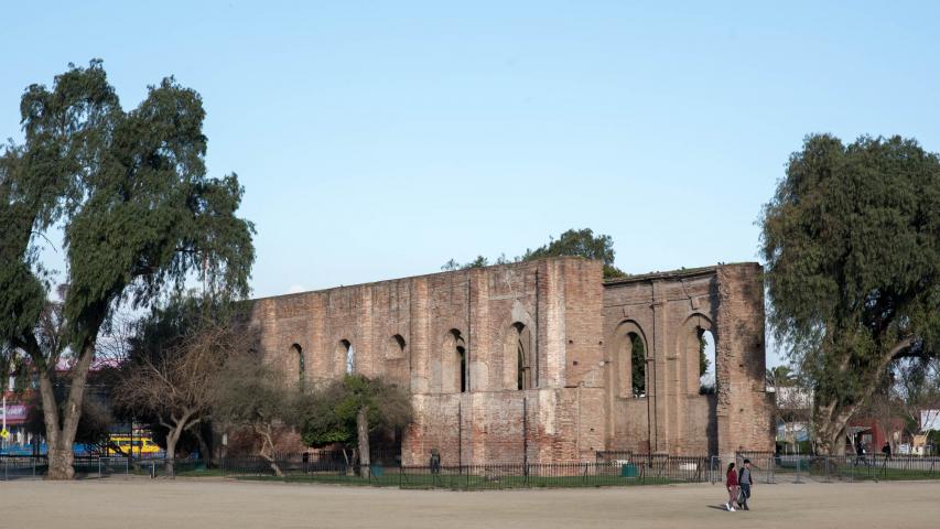 Imagen del monumento Muros de la antigua Iglesia de Maipú