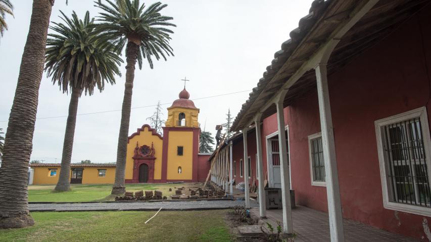 Imagen del monumento Casas y capilla de la hacienda de Chacabuco