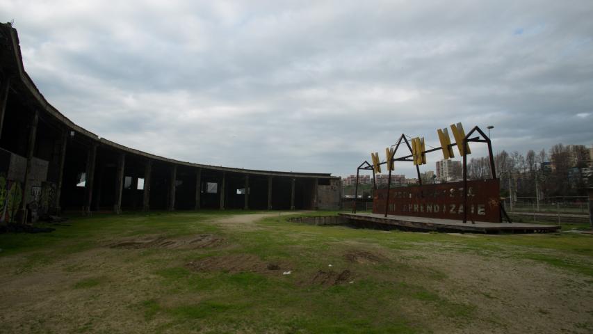 Imagen del monumento Viejos galpones de la maestranza y antigua tornamesa del ferrocarril