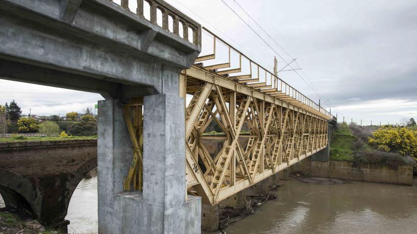 Imagen del monumento Puente sobre el río Pangue