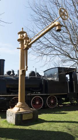 Imagen del monumento Material rodante de la Casa de máquinas de Temuco