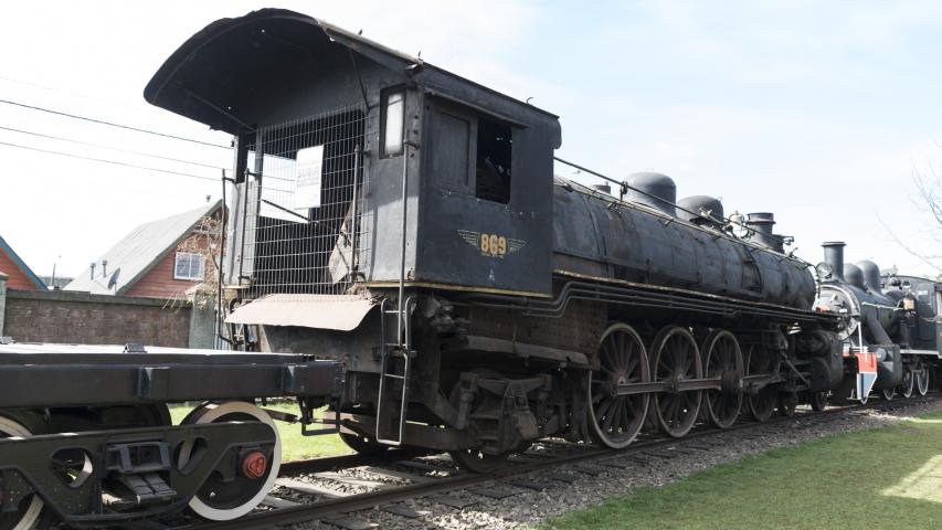 Imagen del monumento Material rodante de la Casa de máquinas de Temuco