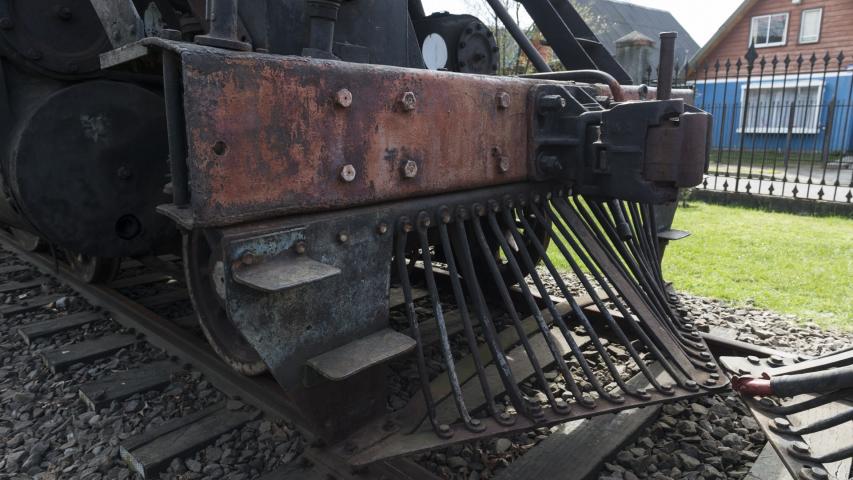 Imagen del monumento Material rodante de la Casa de máquinas de Temuco