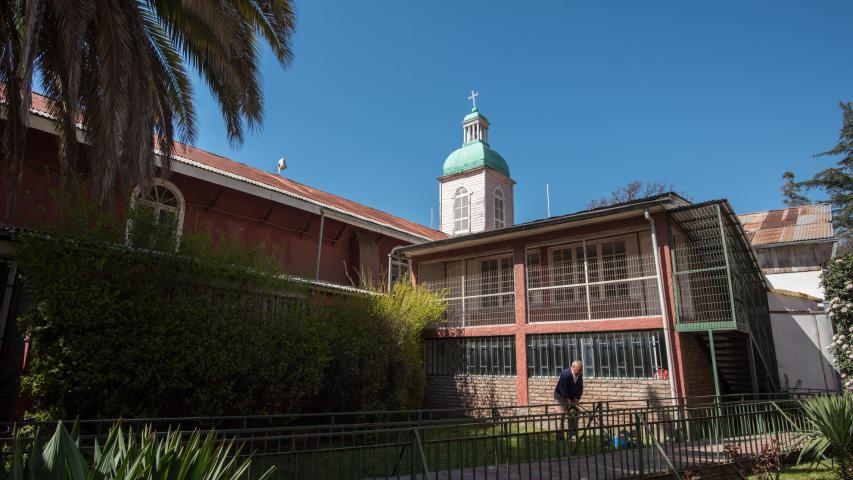 Imagen del monumento Iglesia de San José de Maipo y su casa parroquial