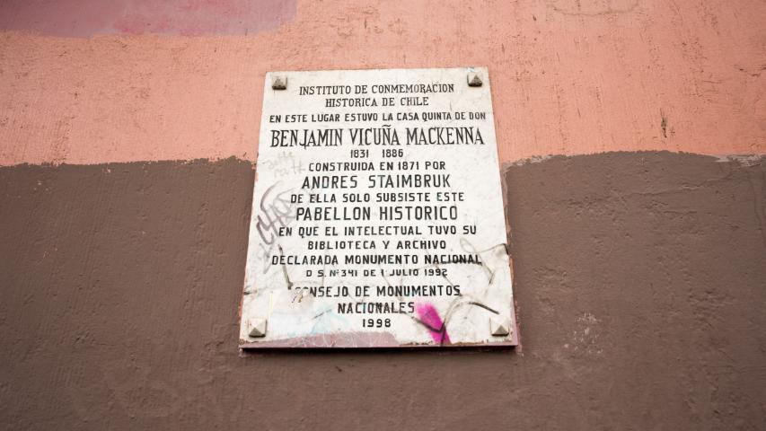 Imagen del monumento Inmueble del Museo Benjamín Vicuña Mackenna