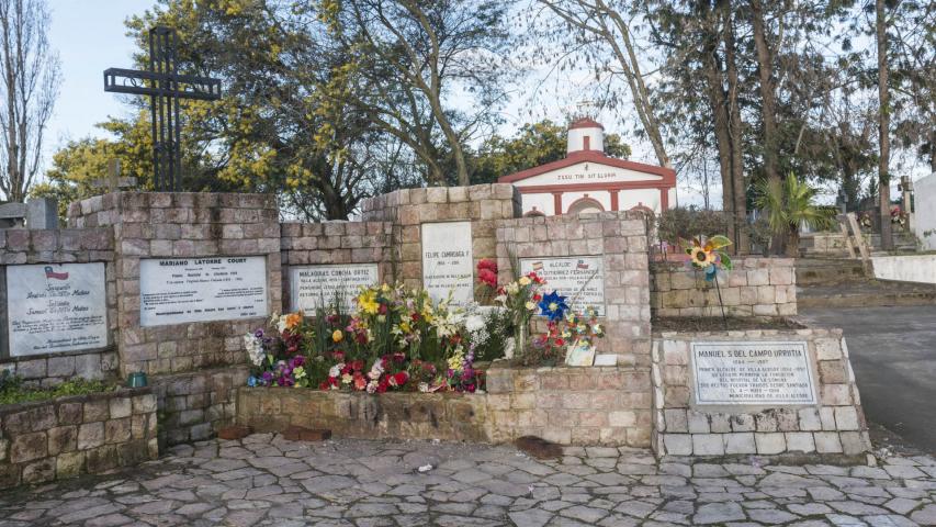 Imagen del monumento Sector de los Hombres Ilustres del Cementerio de Villa Alegre