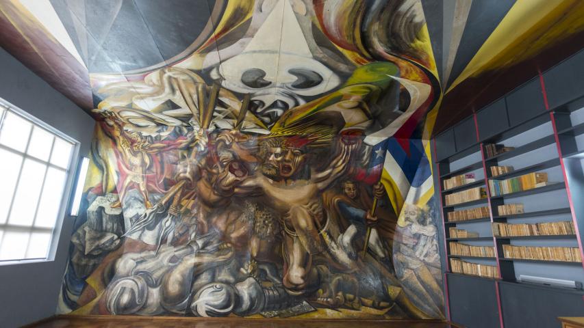 Imagen del monumento Murales de la Escuela México