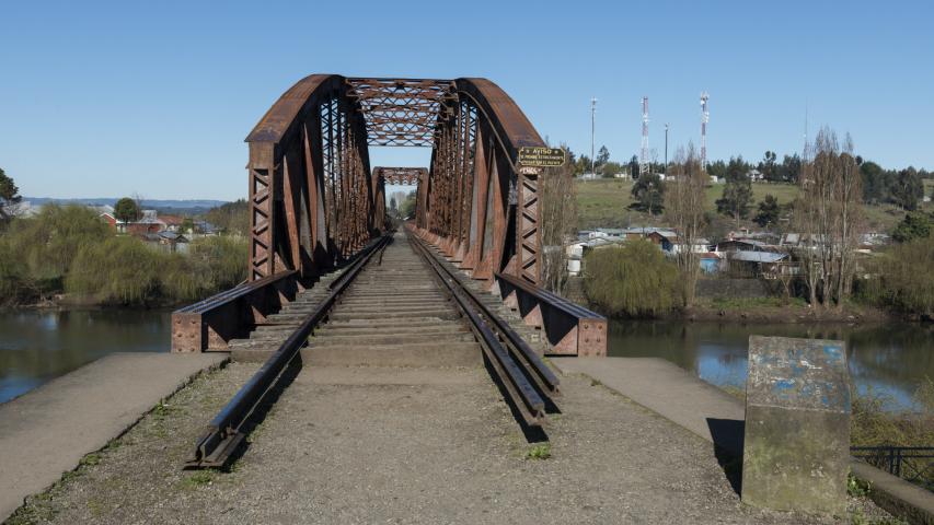 Imagen del monumento Puente Ferroviario sobre el río Chol Chol