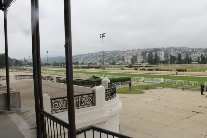 Imagen del monumento La pista de carreras del Valparaíso Sporting Club de Viña del Mar