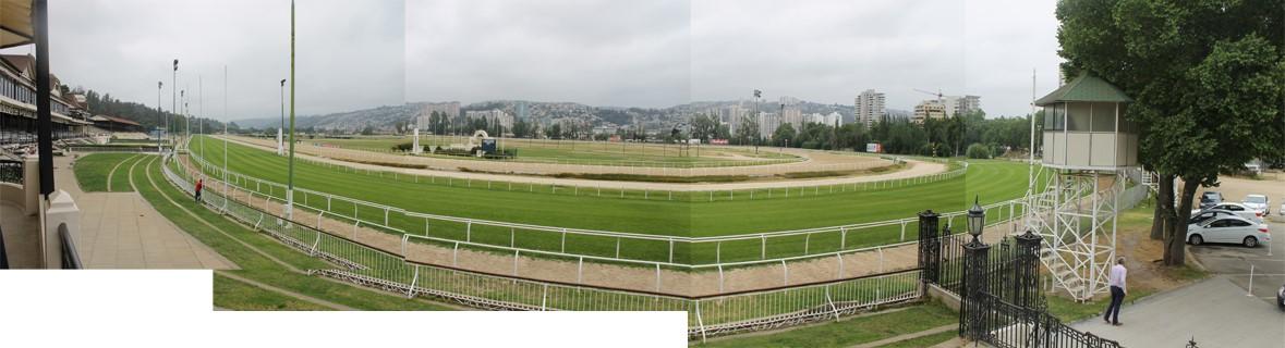 Imagen del monumento La pista de carreras del Valparaíso Sporting Club de Viña del Mar