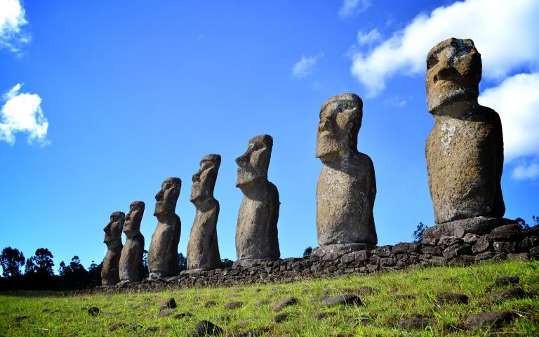 Imagen del monumento Isla de Pascua