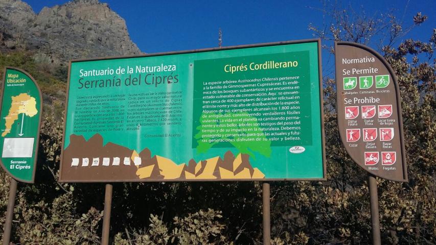 Imagen del monumento Serranía El Ciprés