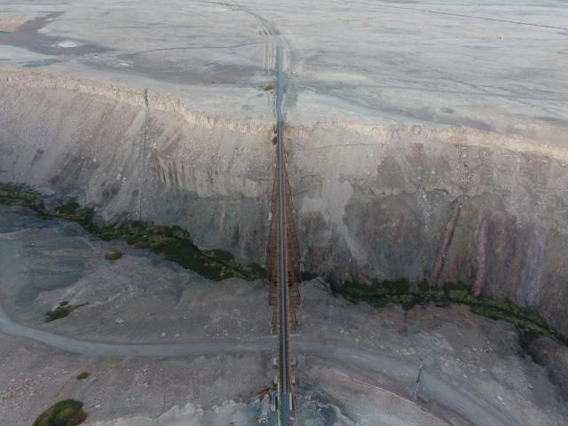 Imagen del monumento Viaducto de Conchi sobre el río Loa