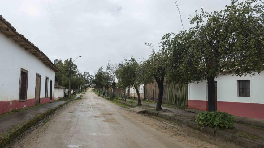 Imagen del monumento Radio urbano con sus límites actuales del Pueblo de Nirivilo