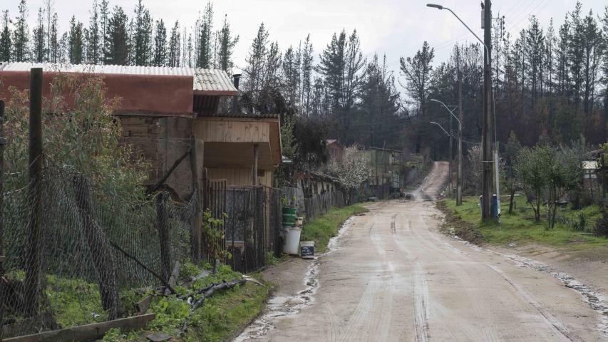 Imagen del monumento Radio urbano con sus límites actuales del Pueblo de Nirivilo