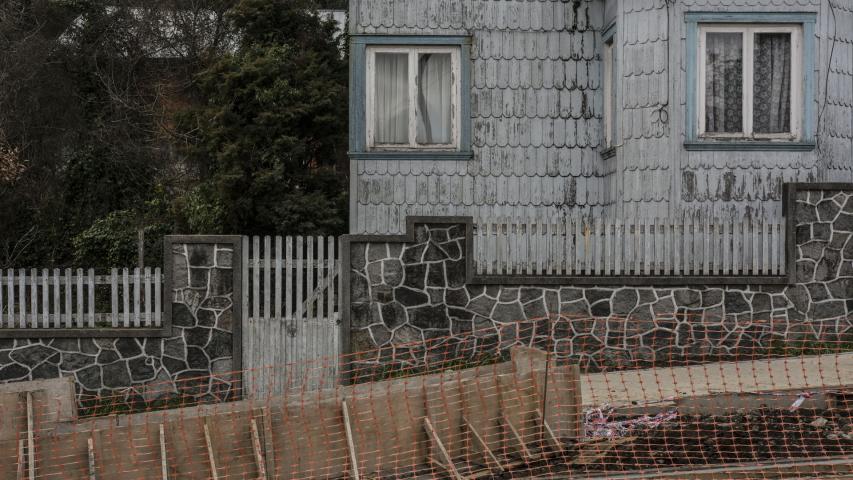 Imagen del monumento Sector que indica de la ciudad de Puerto Varas