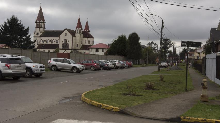 Imagen del monumento Sector que indica de la ciudad de Puerto Varas