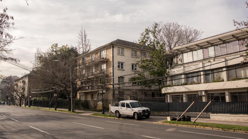 Imagen del monumento Área que señala ubicado en Avenida Pedro de Valdivia con Avenida Eliodoro Yáñez