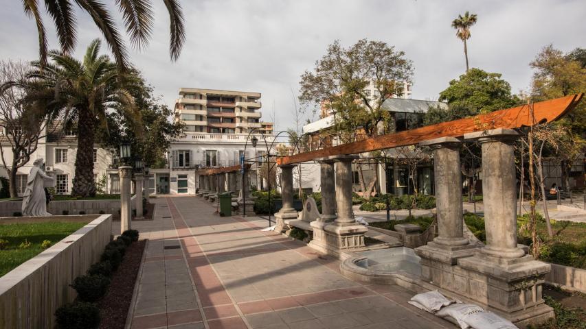 Imagen del monumento Área que señala ubicado en Avenida Pedro de Valdivia con Avenida Eliodoro Yáñez