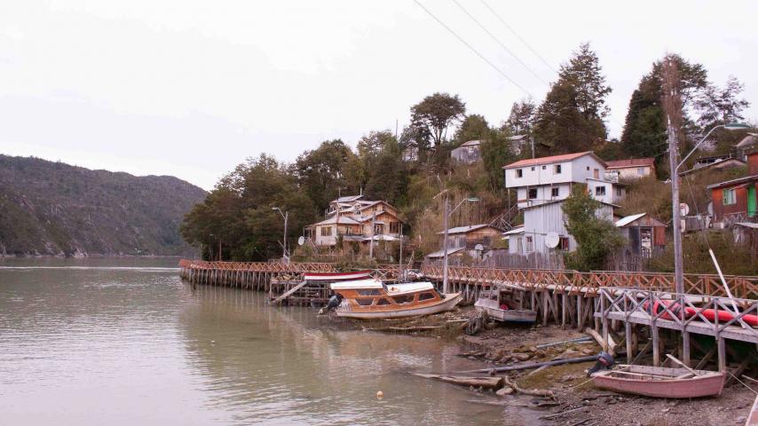 Imagen del monumento Pueblo de Caleta Tortel