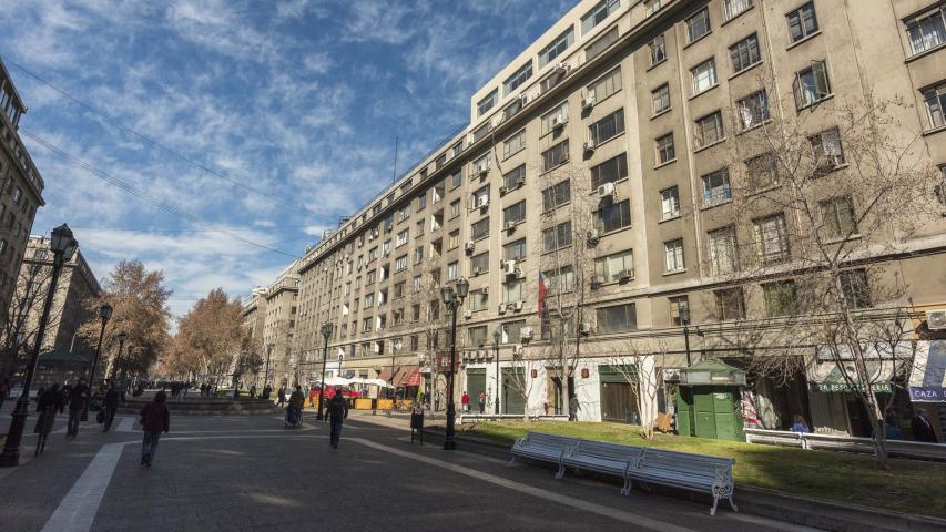 Imagen del monumento Barrio Cívico - Eje Bulnes - Parque Almagro