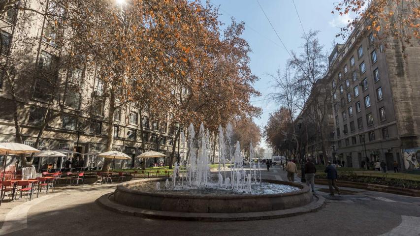 Imagen del monumento Barrio Cívico - Eje Bulnes - Parque Almagro